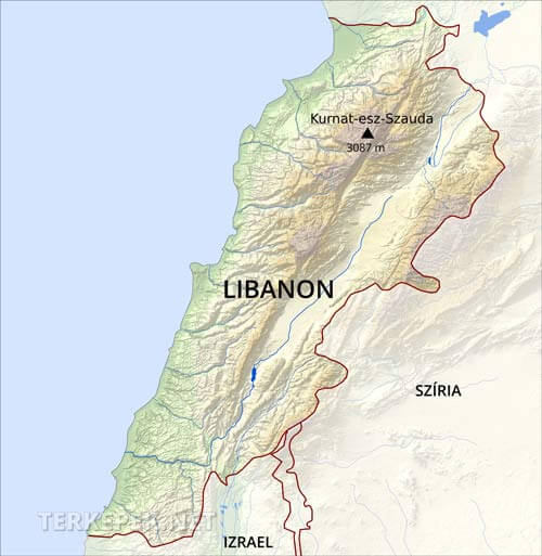 Kurnat-esz-Szauda – Libanon